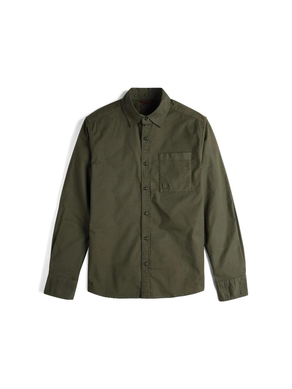 Topo Designs Desert Shirt - Men's 98% Organic Cotton Green